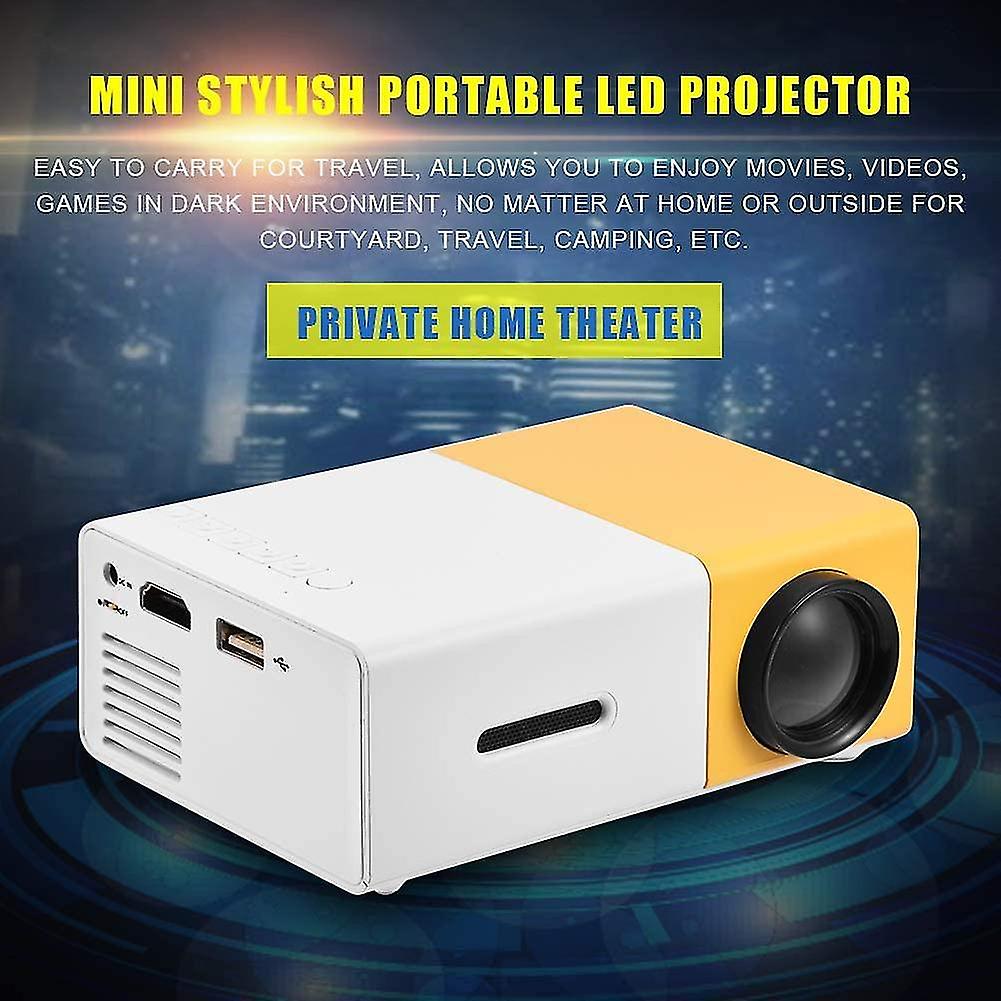 Portable 1080p Led Projector - Mini Projector